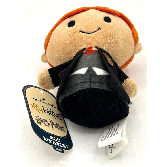 Harry Potter Ron Weasley Itty Bittys by Hallmark 4 Plush Stuffed Toy NWT Mini - Picture 9 of 10